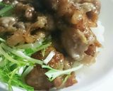 ぴりっ。やみつきおーいﾏﾖ豚。丼にも。作り方4写真