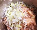 簡単★鶏挽肉でカフェ風ミートハンバーグ作り方4写真