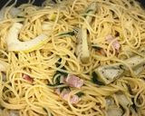 タケノコとコシアブラの和風春パスタ♡旬♪作り方12写真