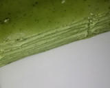 至福のひととき♪濃厚抹茶のミルクレープ作り方5写真