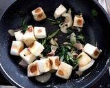 フライパン１つで♪はんぺんグラタン作り方4写真