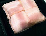編み込みベーコンのカマンベール包み焼き作り方2写真