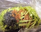 【キャベツと干しエビのごま塩昆布和え】作り方2写真