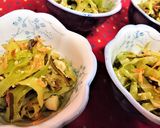 【キャベツと干しエビのごま塩昆布和え】作り方5写真