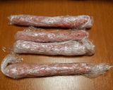 ポリ袋で簡単★手作りソーセージ作り方2写真