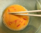 チーズ紅生姜入りだし巻き卵作り方1写真
