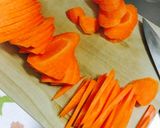 ごはんがすすむ〜！にんじんの味噌きんぴら作り方1写真