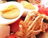 暴食した翌日に食べるビビンククス風えのき作り方5写真