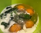 ホウレン草オムレツ カクテルソース添え作り方1写真