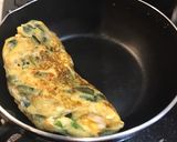 ホウレン草オムレツ カクテルソース添え作り方4写真