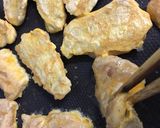 にんにく塩で♪ やわらかチキンピカタ作り方6写真