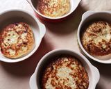 簡単★鶏挽肉でカフェ風ミートハンバーグ作り方8写真