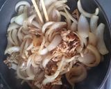 新玉ねぎと豚肉の中華炒め☆作り方3写真