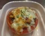 ドライカレー入りトマトカップグラタン作り方7写真