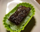 ♡子供が喜ぶお肉でお寿司♡アレンジ作り方5写真