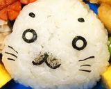 簡単キャラ弁＊おにぎりゴマちゃん作り方4写真