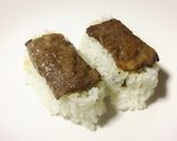 ♡子供が喜ぶお肉でお寿司♡アレンジ作り方8写真