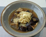出汁が美味しい揚げ茄子のみぞれ煮浸し作り方3写真