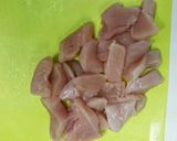 簡単‼ふっくら鶏胸肉のサッパリみぞれ煮作り方1写真