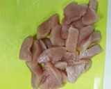 簡単‼ふっくら鶏胸肉のサッパリみぞれ煮作り方1写真