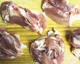 やみつき☆鶏の竜田揚げ香味ソース(油淋鶏作り方3写真