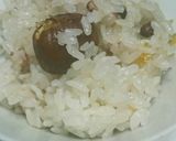 甘栗おこわ♪むいちゃいまして。作り方3写真