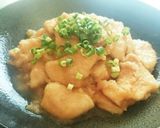 簡単‼ふっくら鶏胸肉のサッパリみぞれ煮作り方9写真