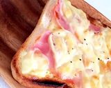 簡単 マヨチーズ食パン ♬作り方5写真