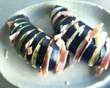 ハッセルバック茄子　トマト煮こみ作り方4写真