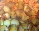 簡単な海老ホタテとじゃが芋ガーリック炒め作り方7写真