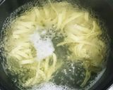 さっぱり濃厚！バジルレモンクリームパスタ作り方1写真