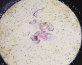 さっぱり濃厚！バジルレモンクリームパスタ作り方3写真