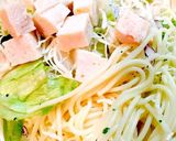 チキンとレタスのパスタサラダ作り方3写真