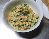チーズトースト♪マヨ系サラダのリメイク作り方1写真