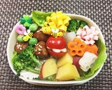 保育園のお弁当(2017.5)作り方5写真