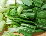 簡単＊鶏ささみチンゲン菜の和風にんにく煮作り方2写真