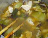 簡単＊鶏ささみチンゲン菜の和風にんにく煮作り方7写真
