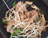 味噌ラーメン風！簡単！もやしスープ☾作り方2写真