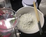 キャベツ多め粉少なめ☆ヘルシーお好み焼き作り方2写真