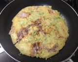 キャベツ多め粉少なめ☆ヘルシーお好み焼き作り方9写真