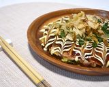キャベツ多め粉少なめ☆ヘルシーお好み焼き作り方11写真