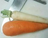 優しい出汁味。にんじんたちとツナ卵。作り方1写真