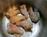 圧力鍋で！鶏手羽元と卵のお酢さっぱり煮作り方2写真
