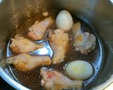圧力鍋で！鶏手羽元と卵のお酢さっぱり煮作り方3写真