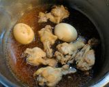 圧力鍋で！鶏手羽元と卵のお酢さっぱり煮作り方4写真