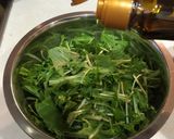 エゴマ油で和えるだけの水菜サラダ♬作り方2写真