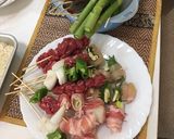 お家で串カツパーティー。作り方1写真