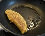 キヌア入りカレー風味のオムレツ✿作り方8写真