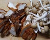 簡単♪タラとチンゲン菜ときのこの煮物風✿作り方1写真