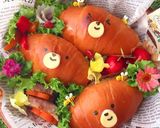 bugsくま♡ロールパンサンド作り方3写真